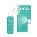 ONA Obnova Saline Micro- Mist Nasal Inhaler, Útlum zácpy pro dospělé, Chlad a chřipka, Alergie, Sinus Relief, Nevoňavý, 1.7oz