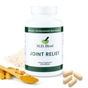 M.D. Joint - Expert Applicated Supplement - Knees, HIPS, Ankles Movement & Mobility - Daily Wellness Blend - Collagen, Hydrolyzované, Glucosamine, BioPerine, Turmeric - 120 Kapsle (Balení po 1)