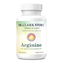Dr. Clark Arginin, 500 mg, 100 Gelatin Želatina Kapsle