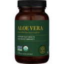 Globální léčení Aloe Vera Bio- Active Organic Leaf Supplement - 200x Koncentrační vzorec s nejvyšší koncentrací acemannan - Aloin-Free - Gut Health & Imunitation Support - 60 Kapsle