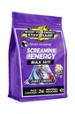 Screamin Energy Max hit tropické punč Flavor - Maximální síla cukru Free Energy Shot s ženšen, B vitaminy, a kofein - 24 Počet