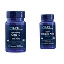 Life Extension Super Ubiquinol CoQ10 s PQQ, CoQ10, PQQ, shilajit, Heart Health & Super R-Lipoic Acid - doplněk dlouhověkosti pro oxidativní stresovou obranu