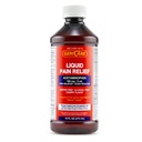 GeriCare Liquid Acetaminophen pro dospělé a děti, 16oz Lahvička Cherry ochucená Acetaminophen pro bolest hlavy, svalová Ache, bolesti zubů, menstruační bolest - Reducer & Liquid Pain Reliever, 160mg per 5ml
