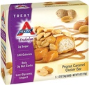 Atkins Peanut Caramel Cluster Bar, Dessert Favorite, High in Fiber, 3g Net Carb, 1g Cukr