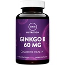 MRM Ginkgo B, 60mg, 60 Vegetariánských tobolek