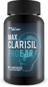 Max Clarisil Pro Ear - Podpora sluchu & Ušní vyzvánění - Přírodní vzorec založený na kurkumě na podporu snížení otoku a zlepšení zdraví sluchu - Max Clarisil Pro Doplatek sluchu