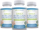 Denní Probiotické 40 miliard CFU MakTrek Bi-Pass Technologie Digestion Imunitní zdraví 180 Veggie Kapsle