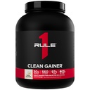 Pravidlo 1 Clean Gainer - High-Protein Lean Gain Formule s 560 kalorií, 30g Full-Spectrum Protein, Over 90g Carbs, Under 6g of Fat (15 Servings, Vanilla Ice Crème)