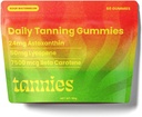 Opálení gumy 124; Přírodní opálení doplněk s Astaxanthin, Lycopen & Beta karoten CLAS124; Vegan, Non-GMO CLAS124; Zvýšení melanin pro radiační pleť 124; 30-denní zásobování pro zdraví a lesk