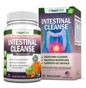 Střevní čištění - Všechny přírodní Bylinné Detox Formule - Full 10- Day Detox Program - Wormwood, Cranberry, Paul D 'Arco, Goldenseal, Česnek, Black Walnut Hull, Echinacea a 10 dalších přírodních složek