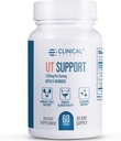 Klinické účinky UT Support - Natural Cleanse and Urinary Tract Health Support - D- Mannose, Pampeliška, Hibiscus a Cranberry pilulky pro ženy - 60 D Mannose Kapsle - Made in USA