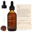Reishi Houba Extract - Double Extrahované Fruitbody Houba Tinktura 124; Wellness Booster, Zlepšit spánek, Balance Hormones (60 Služení)