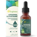 Lipozomální Glutathione 1500 MG, Superior Absorpce, Tekutý Glutathione dodatek, Výkonný antioxidant, Detox jater, imunitní Enhancer, Soy- Free, Non- GMO, Vegan & gluten Free, 2.02 fl.oz