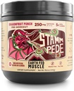Earth Fed Muscle Stampede Pre Workout - Dragon Fruit Punch, Clean Energy, Focus, Muscle Support, No Fillers or Icide Flavors, 30 Služeb