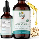 Astragalus tinktura - Podpora imunitního systému, Podpora dýchání, Podpora trávicího systému, Maca, Bylinný dodatek - 2 Fl Oz