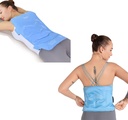REVIX Full Back Ice Pack for Injuries Reuse and Gel Ice Pack for Lower Back Injuries