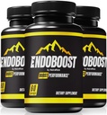 (3 Pack) Endoboost pro muže - (Úřední) Endoboost Výkon, Endo zvýšení doplňky, Endoboost zvýšení kapsle, Endobost Recenze pro zdravotní pilulky Pro pokročilé vzorce (180 Kapsle)