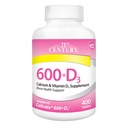 21. století vápník Plus D dodatek Tablet, 600 mg, 400 Počet