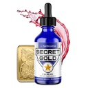 FWS Koloidní Gold Tekuté Kapky, Nanebevzetí Meditace Spiritual Aid Brain Boost, Vylepšení jasnost Sny Intuice, Vyrobeno z 99,99% Čisté švýcarské zlato, 100 ppm, Ruby Red, Real 24K