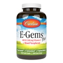 Carlson - E- Gems Plus, přírodní vitamín E 400 IU, podporuje zdravé srdce, 250 měkkých gelů