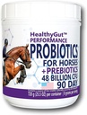HealthyGut ™ Probiotika pro koně doplněk stravy, All- Natural Digestive System Performance Formule (90 dní)