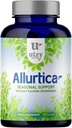 Utzy Naturals Allurtica CLAS124; Sinus & Respirační podpora Dodatek s Quercetin a štípající kopřivka CLAS124; Sezónní podpora pro dospělé a děti CLAS124; Non Drowsy CLAS124; 40 Kapsle