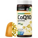 BIO KRAUTER CoQ10 200mg Žvýkačky - 90 Veganských Žvýkaček - Koenzym Q10 dodatek - Antioxidační gumy na bázi pectinů pro dospělé