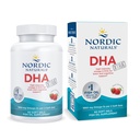 Nordic Naturals DHA Xtra, Strawberry - 60 Soft Gels - 1660 mg Omega33 - Vysoce intenzivní DHA vzorec pro podporu mozku a nervové soustavy - Non- GMO - 30 Služeb