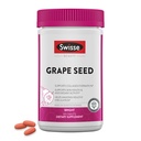 Swisse Grape Seed Extract Kapsle Antioxidant Bylinný dodatek C124; Grapeseed Polyfenols Doplněk + Antioxidant Vitamin C C124; Promotes Skin Health & Collagen Production C124; 300 Tablety