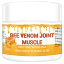 Organic Bee Venom Terapie Sérum, Professional Joint & Muscle & Bone Release Cream - 24 hodin Soothing efektivní uvolnění pro záda, krk, ruka, noha, kolena, svalovina, rameno, kyčle, Nerve