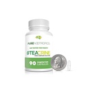 Čisté Nootropics Theacrin (TeaCrine) 100 mg Veg Kapsle 124; 90 Počet 124; Non Habit Forming Energy Dodatek 124; Kofein Alternativní 124; Duševní, Fyzikální, Motivace, a Focus Enhancer pilulky