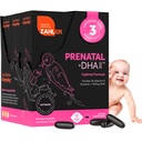 Zahler Prenatal Vitamin s DHA & Folát - DHA doplňky a Prenatal Multivitamin pro matku a dítě - Kosher Prenatal DHA Prenatal Vitaminy se železem, Pre Natal Softgels (180 Počet (balení po 1))