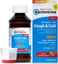 Bactimicina Kašel & studená tekutina - Expectorant a Decongestant - Ages 18 and Up - 4 Fl OZ