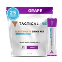 Tekuté taktické - nulový cukr, Keto Electrolyte Powder, Hydratační balíčky, Made in USA (Grape, 25 Count)