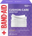 Band- Aid First Aid Gáze Pads, 2 in x 2 in, 25 ea (balení po 1)