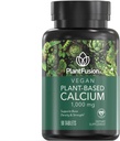 PlantFusion Vegan Calcium, Premium Plant Based Calcium (1000mg) Sourced from Island Red Algae, Plus Magnesium, D3, K2, and Boron, 90 Vegan Tablet