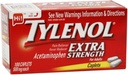 Tylenol Extra Síla Acetaminophen, 500 mg Kaplety, 100 Počet