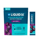 Liquid I.V. ® Hydration Multiplier ® - Açaí Berry - Hydration Powder Packets CU124; Electrolyte Powder Drink Mix CU124; Pohodlné jednoúčelové klacky CU124; Non- GMO CU124; 16 Servingů (balení po 12)