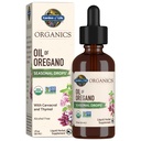 Zahrada života Organics Oil of Oregano Sezónní kapky 1fl oz (30 ml) Tekutý, Koncentrované rostliny na bázi imunitní podpory - Alkohol- Free, Organic, Non- GMO, Vegan & gluten zdarma Bylinné doplňky