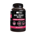 PURE ORIGINAL INGREDIENTS Red Yeast Rice (365 Capsules) No Magnesium or Rice Fillers, Vždy čisté, Laboratorní ověřené