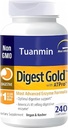 Digest Gold + ATPro Enzyme Dodatek - Maximální pevnost Formule pro trávicí zdraví - Podporuje Digestion of Large Meals, Pomáhá snížit nadýmání & Gas, 240 Kapsle