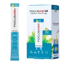 FOCUSAID GO Nootropics Energy Blend, Nulový cukr, Alfa-GPC, GABA, B-Complex, Yerba Mate, Green Tea, Keto Friendly, 100 mg přírodní kofein (balení po 14)