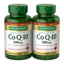 Nature 's Bounty CoQ10 200 mg Softgels, Heart Health & Cellular Energy Support, Twin Pack, 160 Rapid Release Softgels