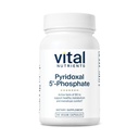 Vital Nutrients Pyridoxal- 5 Fosfát 124; Activated Vitamin B6 Is124; Methylovaný B6 pro metabolismus, PMS, a Menstruační podpora * Is124; High- Potency P5P Supplement Ispen124; Gluten, mlékárenský, Soy Free Is124; 90 Kapsle