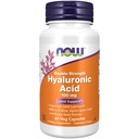 Nyní Potraviny Doplňky, Hyaluronic Acid 100 mg, Dvojitá síla s L- Proline, Alpha Lipoic Acid and Grape Seed Extract, 60 Veg Kapsle