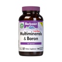 Bluebonnet Multi Minerály Dodatek Plus Boron Chelated Magnesium Draslík Měď Selen Manganium Chromium & Zinek Komplex pro ženy a muže - No Žehlička, Non- GMO, Gluten- Free - 180 Zeleninové kapsle