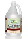 Organa Crystalline Nano Koloidní stříbro - Ultra čistý stříbrný tekutý pro imunitní podporu - Ultimate Bio Active Supplementary Solution - Plata Coloidal - 1 Gallon (128 Ounces) - 30 PPM
