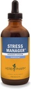 Herb Pharm Stress Manager Liquid Bylinné Formule s Rhoddiola a Svaté Basil Liquid Extrakts - 4 Ounce