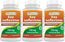 Nejlepší Naturals Soy Isoflavones 750 mg 120 Kapsle (120 Počet balení po 3)