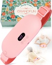 Stocking Stuffers for Women Portable Toping Pad for Period Cramps Cordless Electric Menstrual Toiling Pad for Cramp Relief Travel Idea Christmas Gifts for Women Her Mama Teens Girls Mother